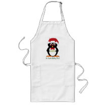Evil Penguin Cookie Baking Apron