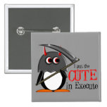Evil Penguin Cute in Execute Pins