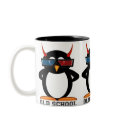 Evil Penguin™ Old School 3D Mug