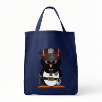 Evil Penguin Police Bag