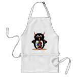 Evil Penguin Tattoo aprons