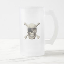 Evil Pirate Skull & Crossbones Mug