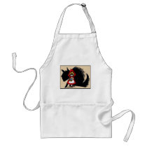 Evil Red Riding Hood Apron