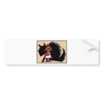 Evil Red Riding Hood Bumper Sticker