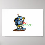 Evil Robot Print