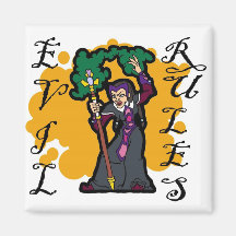 Evil Rules Magnet