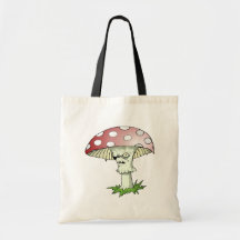 Evil Shroom Canvas Bags
