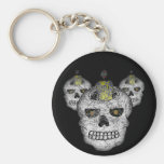 Evil Skulls Keychain