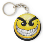 Evil Smiley Key Chain keychains