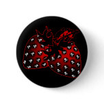 Evil Strawberry buttons