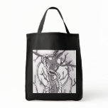 evil tree tote bag