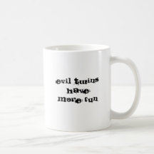 evil twins have more fun, i am the evil twin mugs
