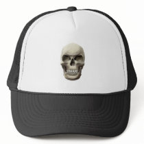 Evil Vampiric Skull Mesh Hats