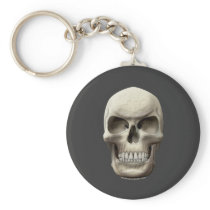 Evil Vampiric Skull Key Chain