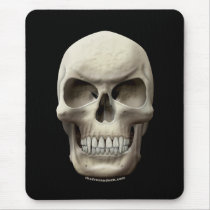 Evil Vampiric Skull Mouse Pads