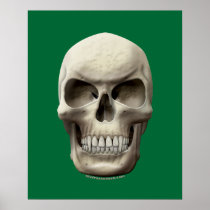 Evil Vampiric Skull Posters