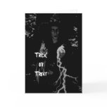 Evil witch greeting card