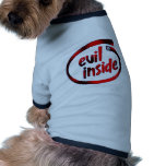 evilinside6wv8bk pet clothing