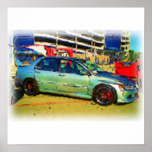 EVO SILVER_Painting Poster