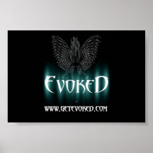 Evoked poster (print)