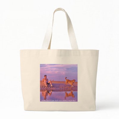 , evoluc beach bum stuff www.zazzle... tote bag by evoluc