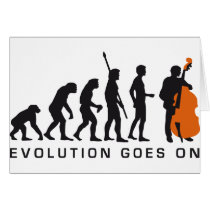 evolution bass grußkarten