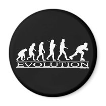 Evolution Blading Refrigerator Magnets