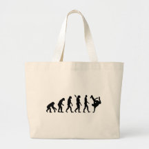 Evolution Breakdance Canvas Bags