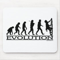 Evolution - Climbing Mouse Pad