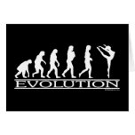 Evolution - Dance Greeting Cards