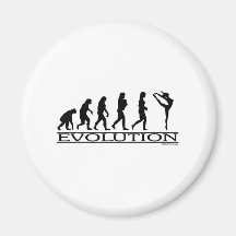 Evolution - Dance Refrigerator Magnet