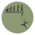 Evolution & Destiny Round Sticker