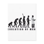 Evolution Doctor Postkarte