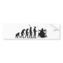 evolution drummer auto aufkleber