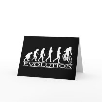 Evolution Female Cyclist Card