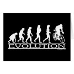 Evolution Female Cyclist Card