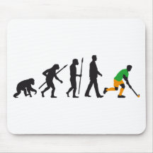 evolution field hockey player mousepad
