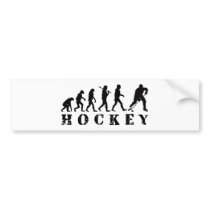 Evolution Hockey Bumper Stickers