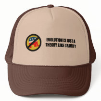 Evolution is just a theory like gravity mesh hat