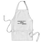 Evolution is only a theory. aprons