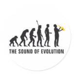 evolution jazz stickers