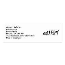 Evolution Karate kickboxing Business Card Template