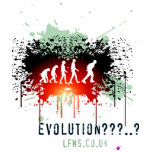 Evolution/Keep Left t-shirts