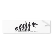 evolution martial arts auto aufkleber
