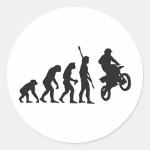 evolution motorbike aufkleber