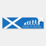 Evolution of a Scotsman Car Bumper Sticker bumper stickers
