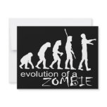 evolution of a zombie invitations