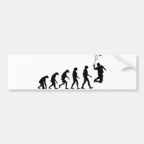 Evolution of Badminton bumper stickers