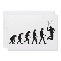 Evolution of Badminton Personalized Invitation