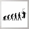 Evolution of Badminton posters